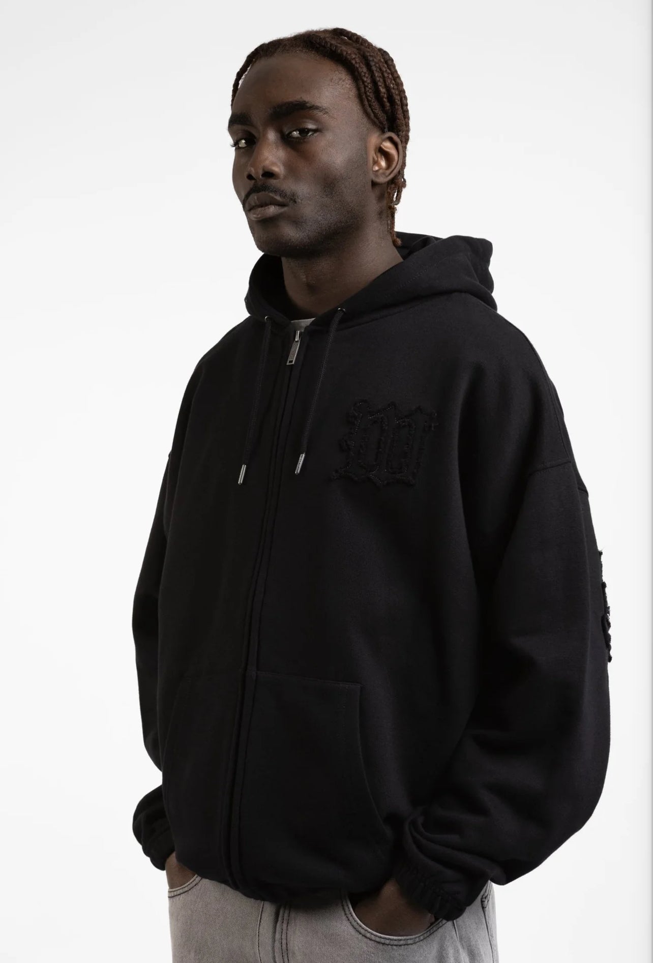 Wasted Paris Hoodie Zip Boxy Kingdom Destroy