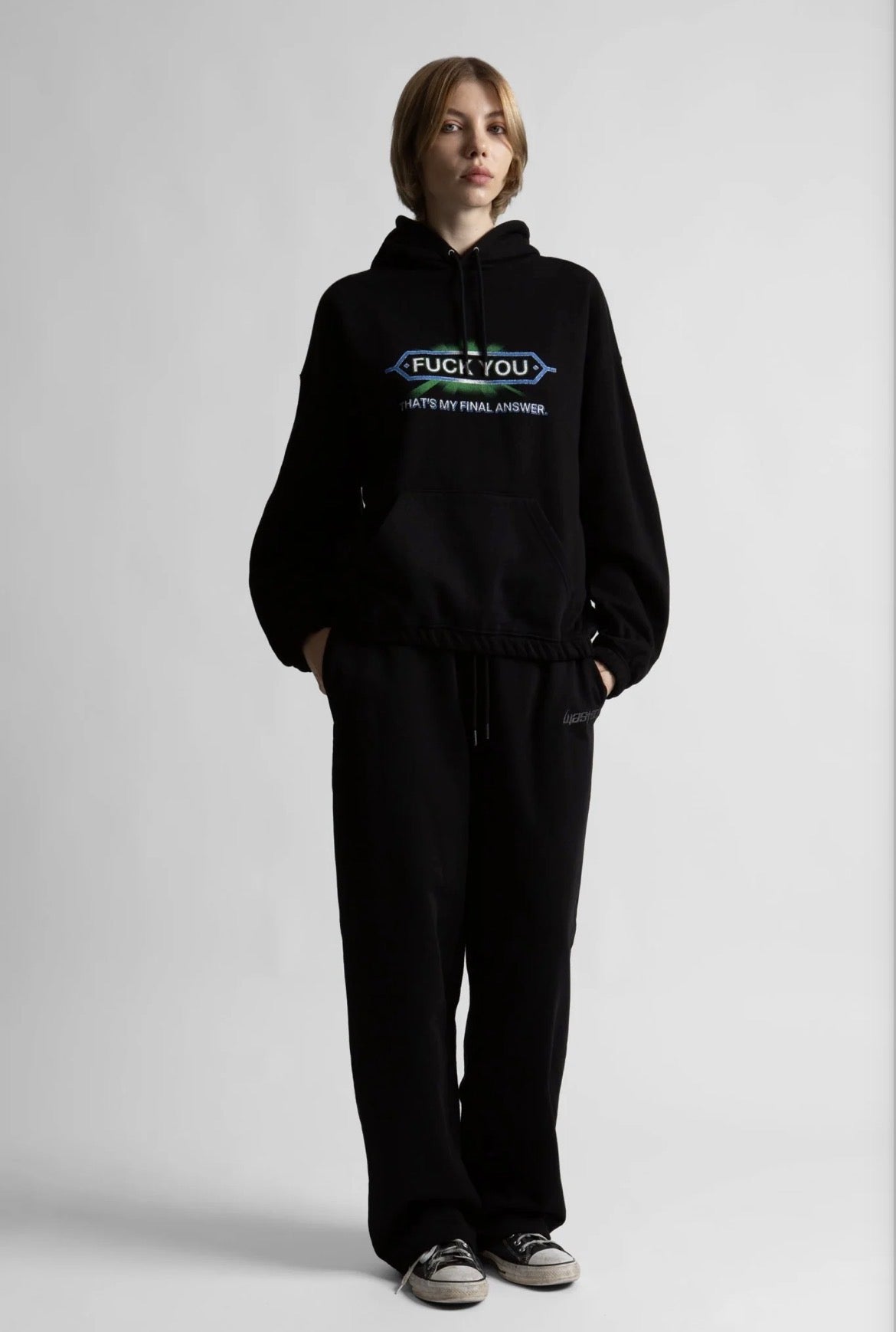Wasted Paris Answer Boxy Hoodie