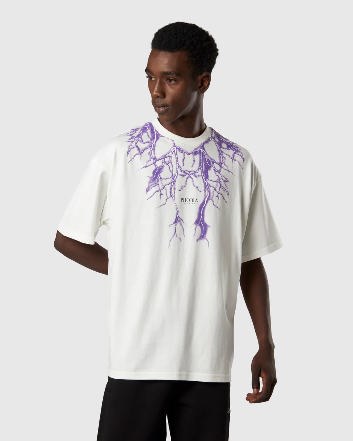 Phobia Archive Purple Lightning T-Shirt