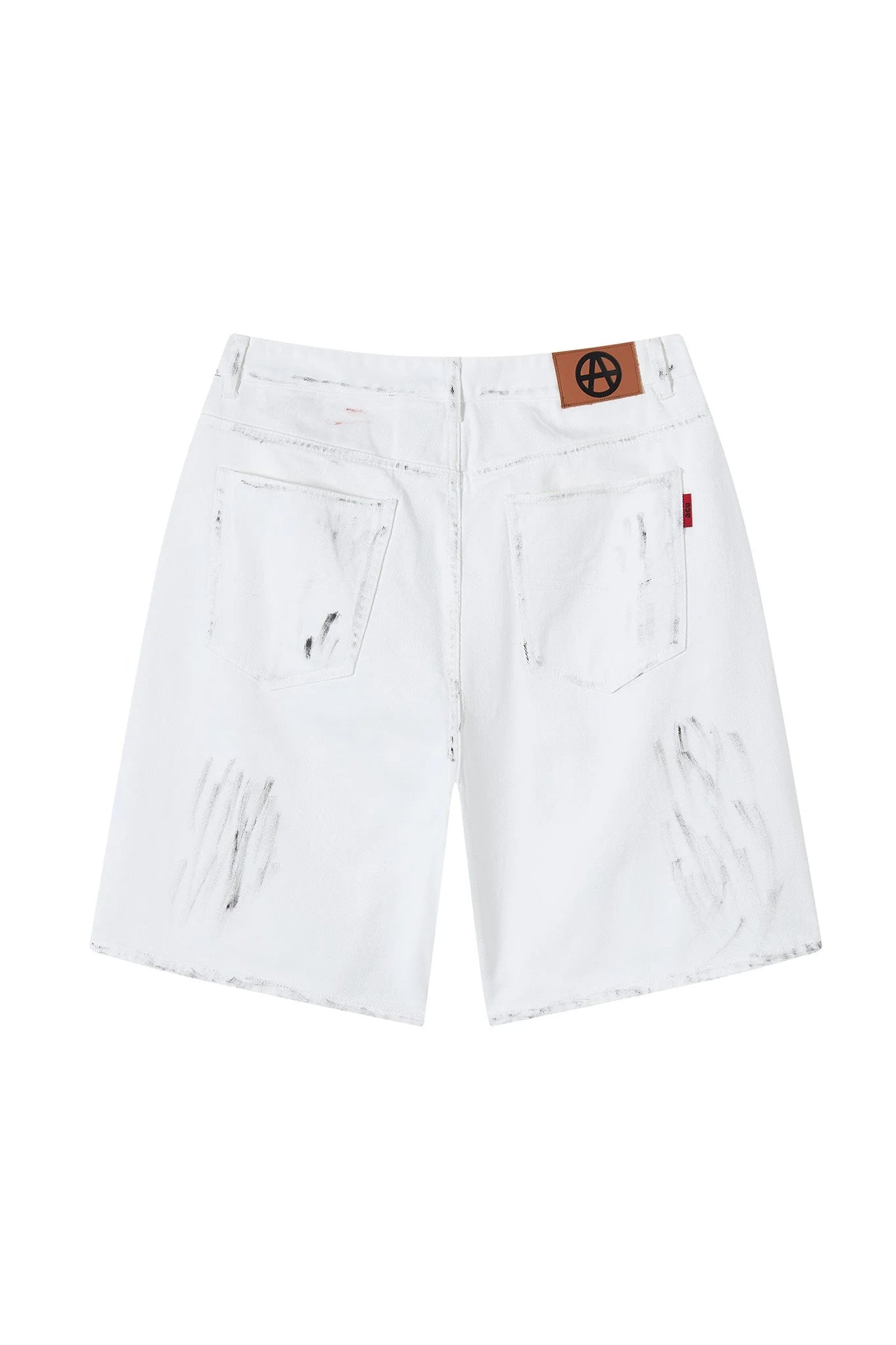 Acupuncture Painter Denim Shorts