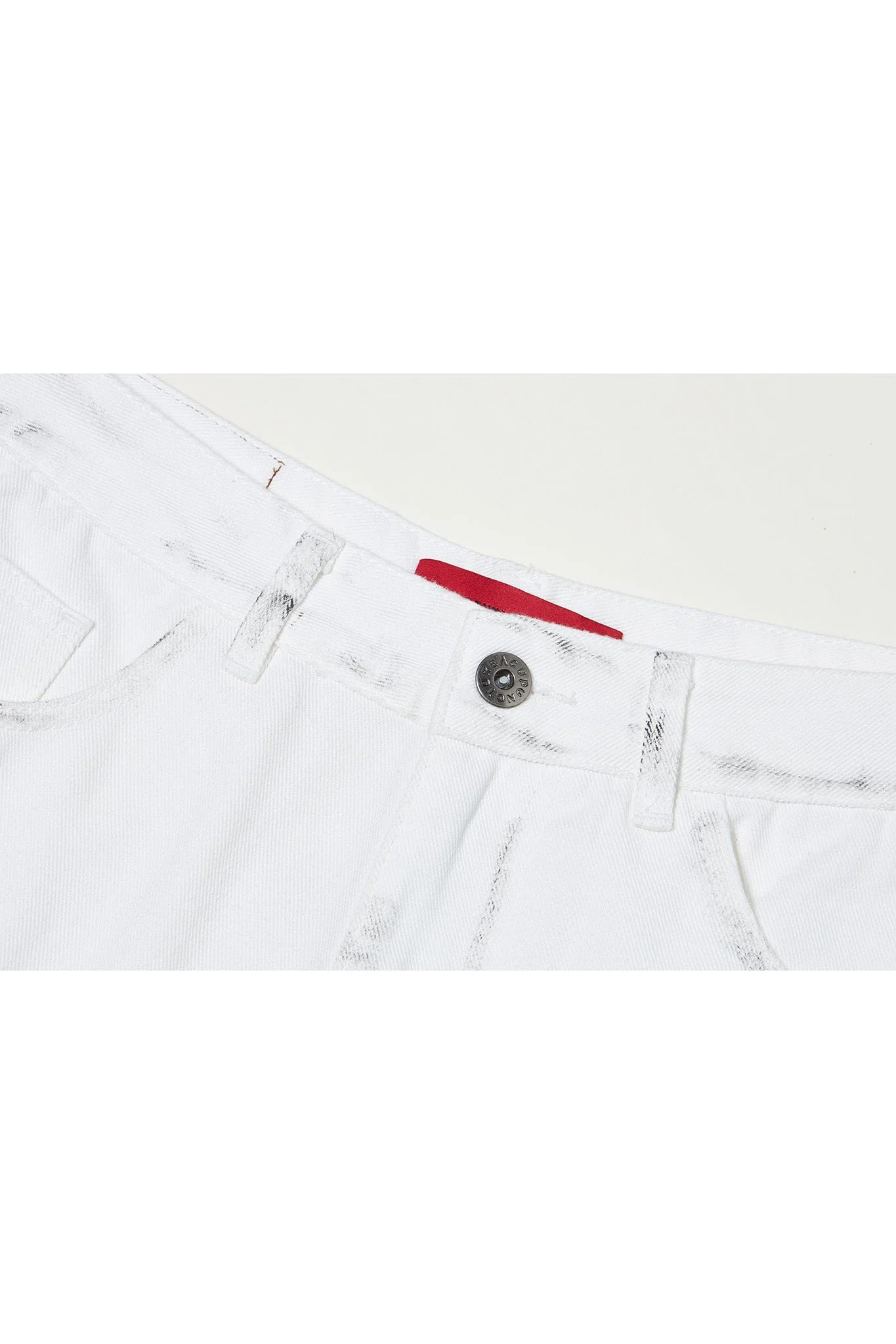 Acupuncture Painter Denim Shorts