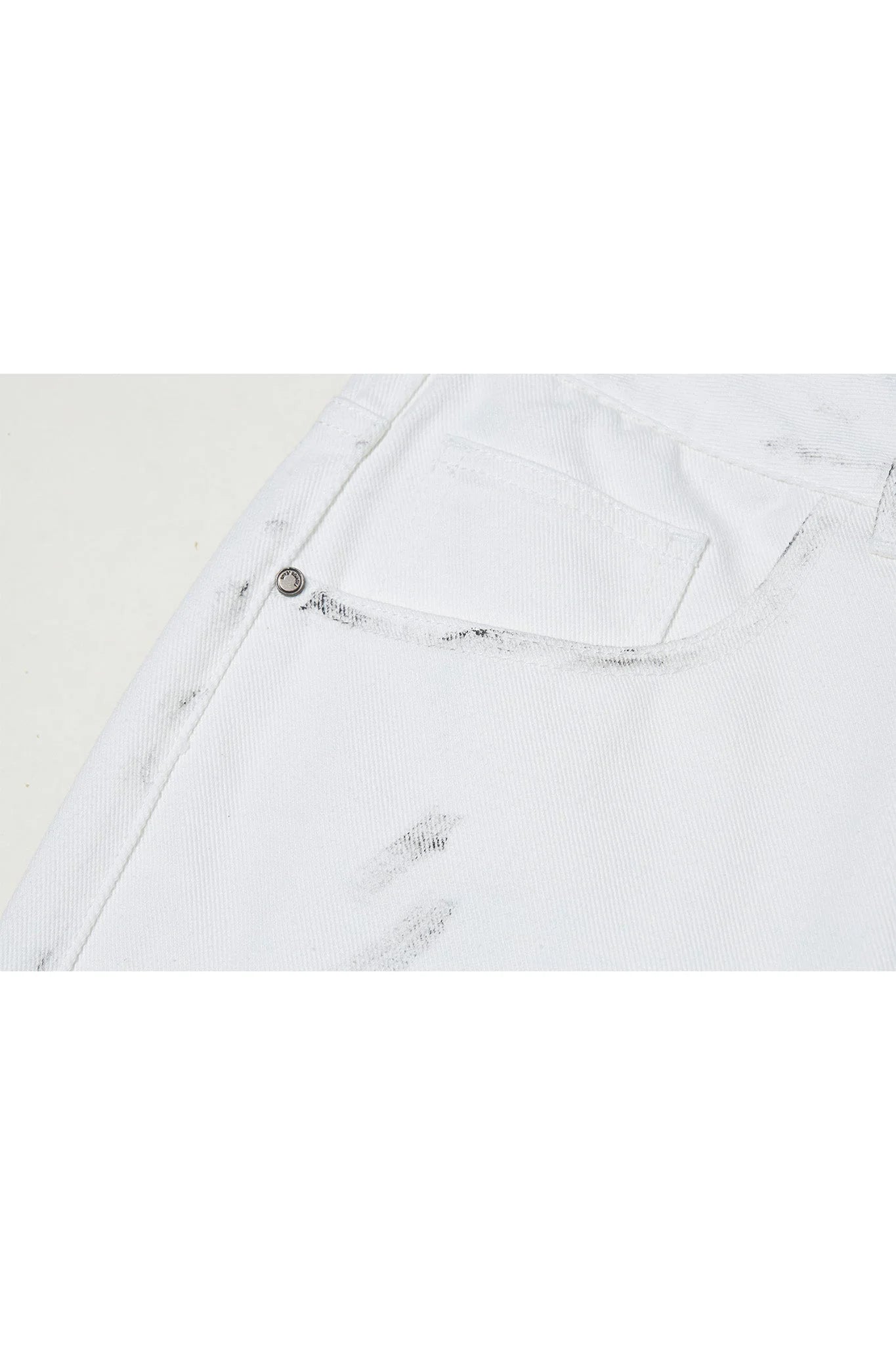 Acupuncture Painter Denim Shorts