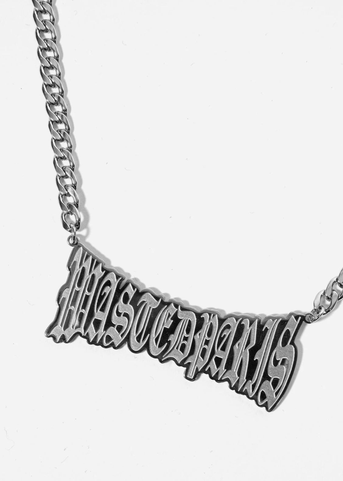 WASTED PARIS ウェイステッドパリス / Faith Logo Necklace Wasted Paris Faith Necklace – SHATA STORE