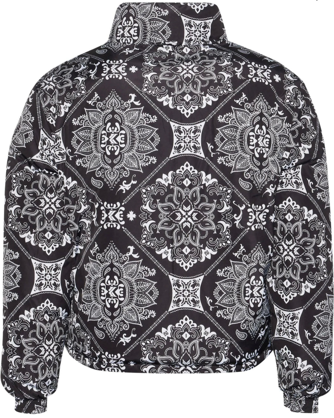 Karl Kani Retro Paisley Reversible Block Puffer Jacket (Woman)