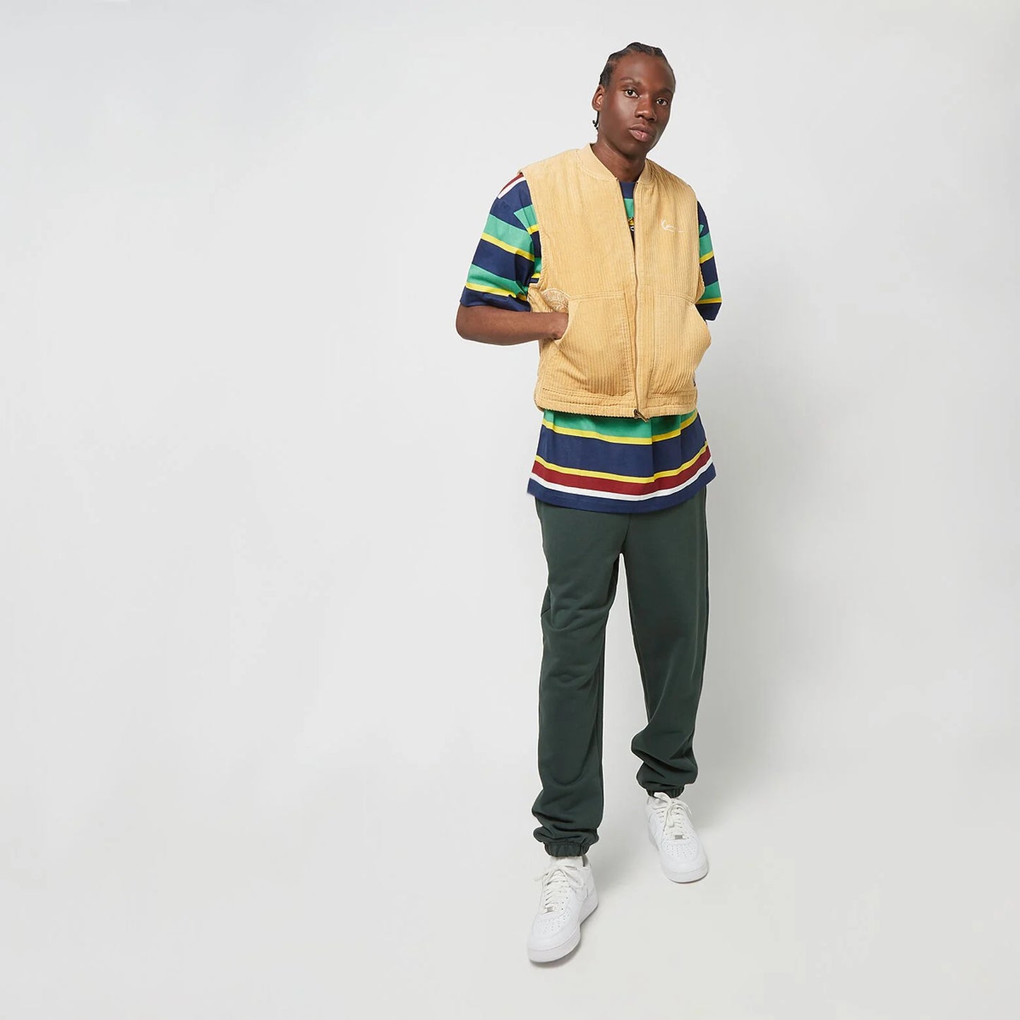 Karl Kani Chest Signature Corduroy Vest