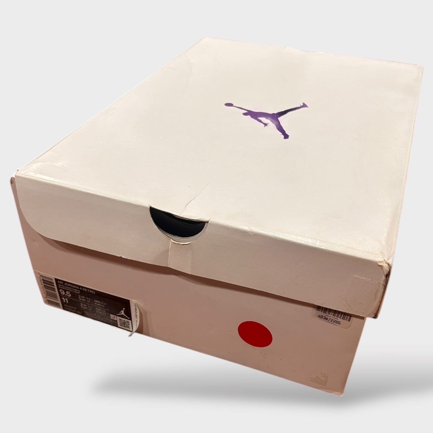Jordan 4 Retro Metallic Purple (USATO/USED)