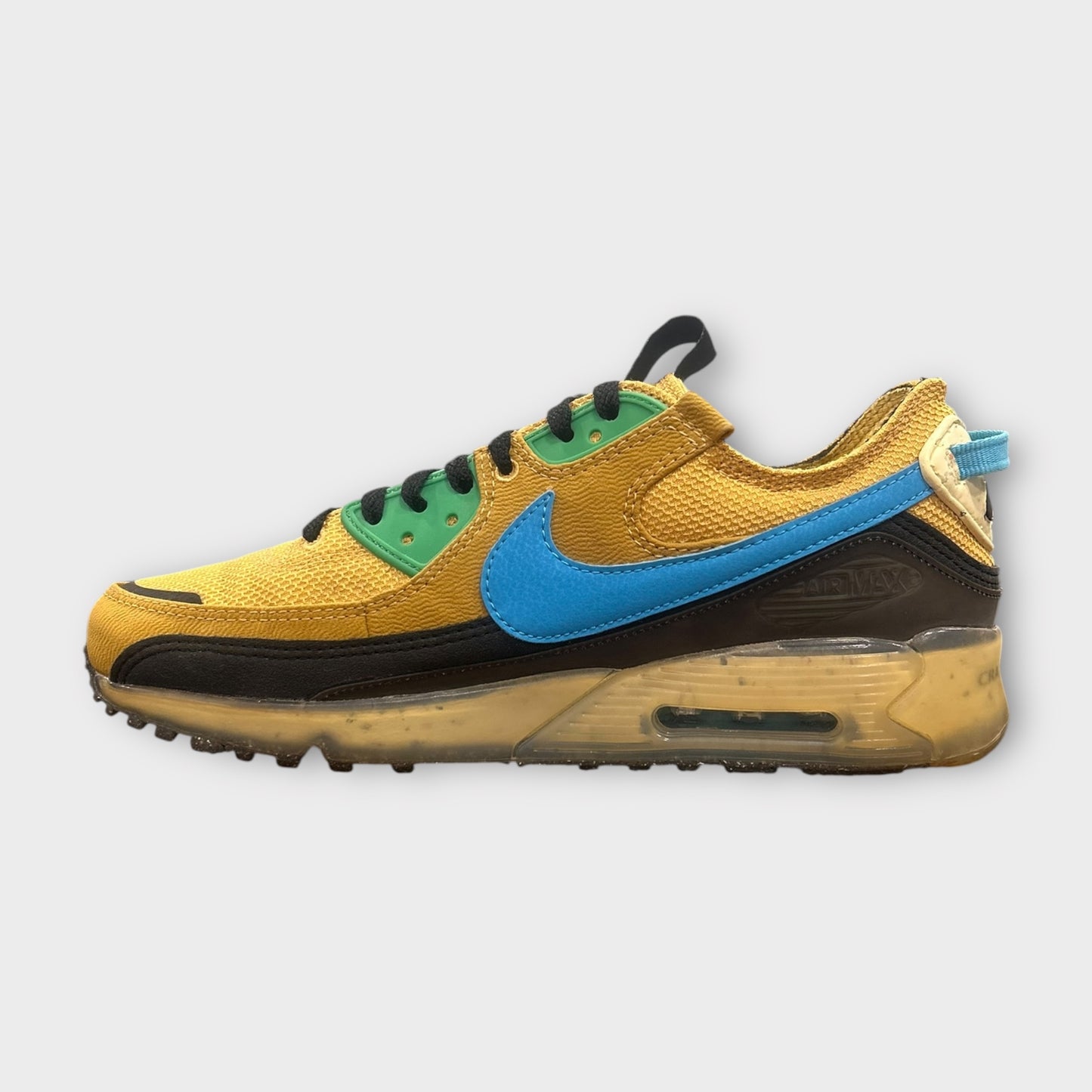 Air Max 90 Terrascape "Wheat Gold Blue" (Usato/Used)