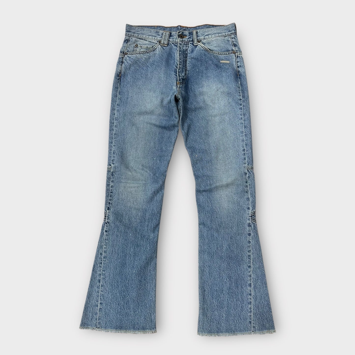 Off-White Denim Flared Leg Pant (Usato/Used)