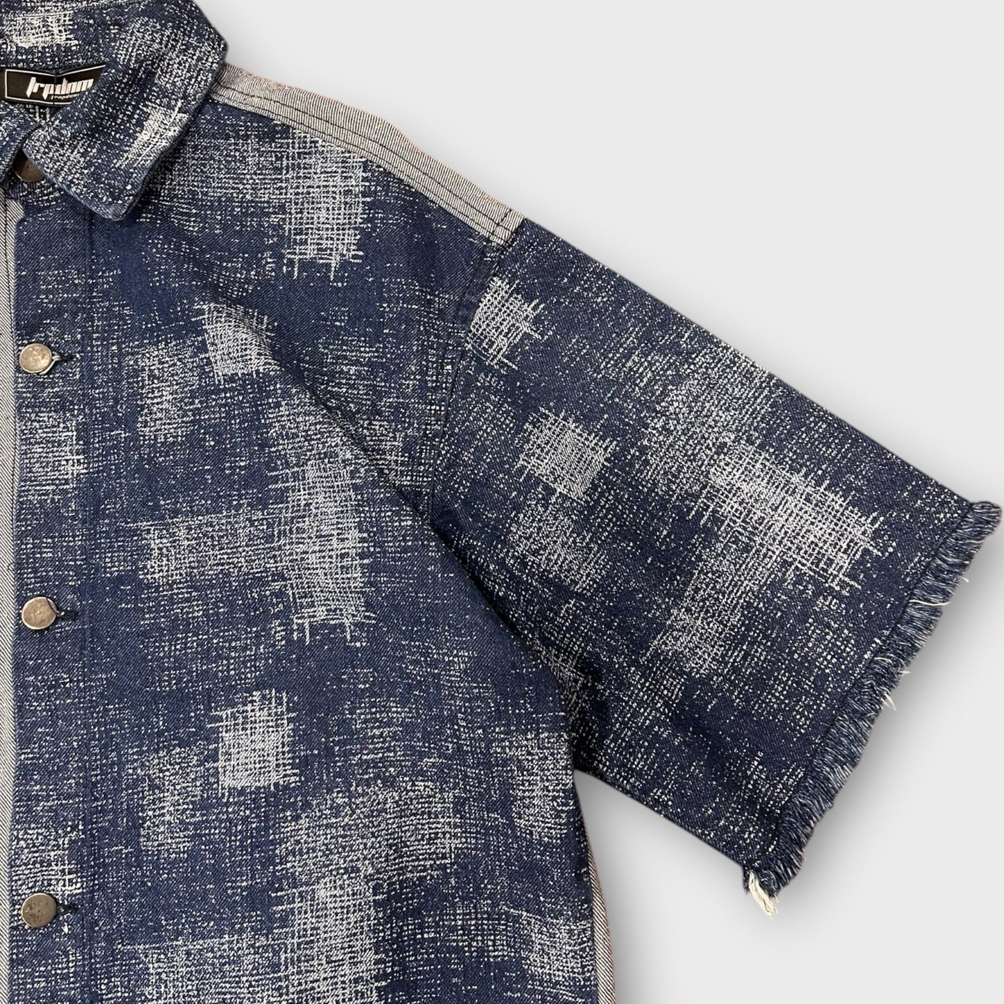 Trap Denim Shirt Distressed Denim