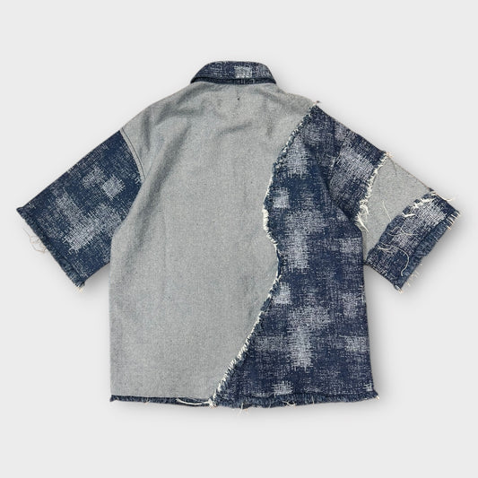 Trap Denim Shirt Distressed Denim