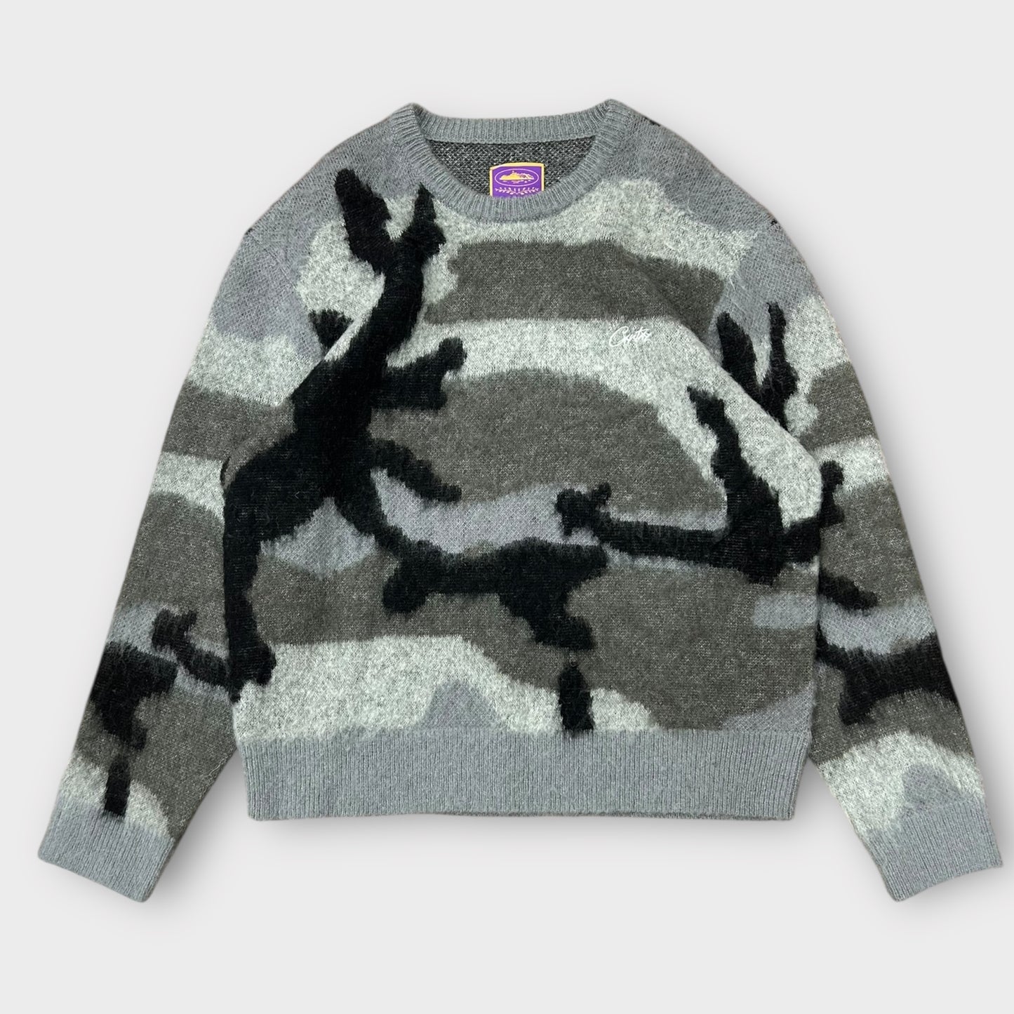 Corteiz Mohair Knit Sweater