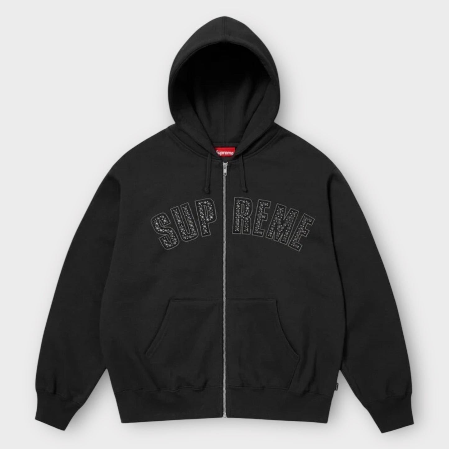 Supreme x B.B. Simon Zip Hoodie Black