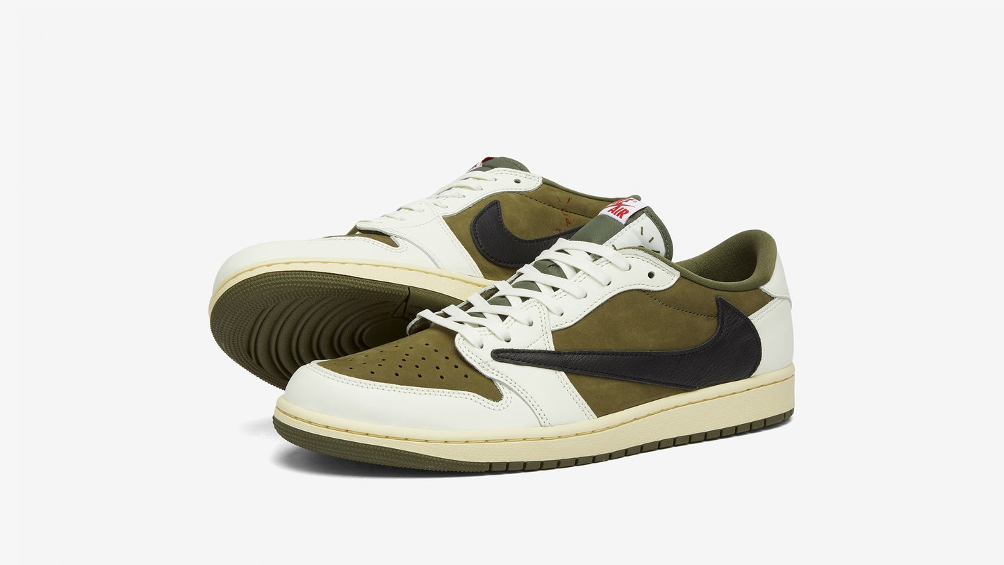 Jordan 1 Retro Low OG SP Travis Scott Reverse Olive