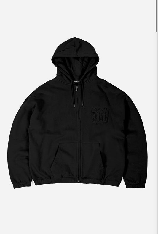 Wasted Paris Hoodie Zip Boxy Kingdom Destroy