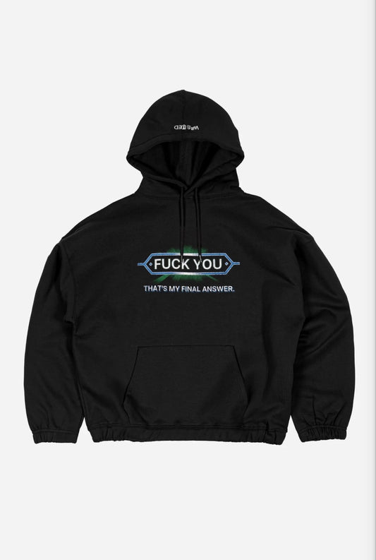 Wasted Paris Answer Boxy Hoodie