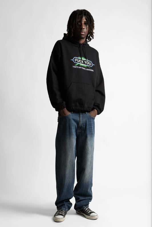 Wasted Paris Answer Boxy Hoodie