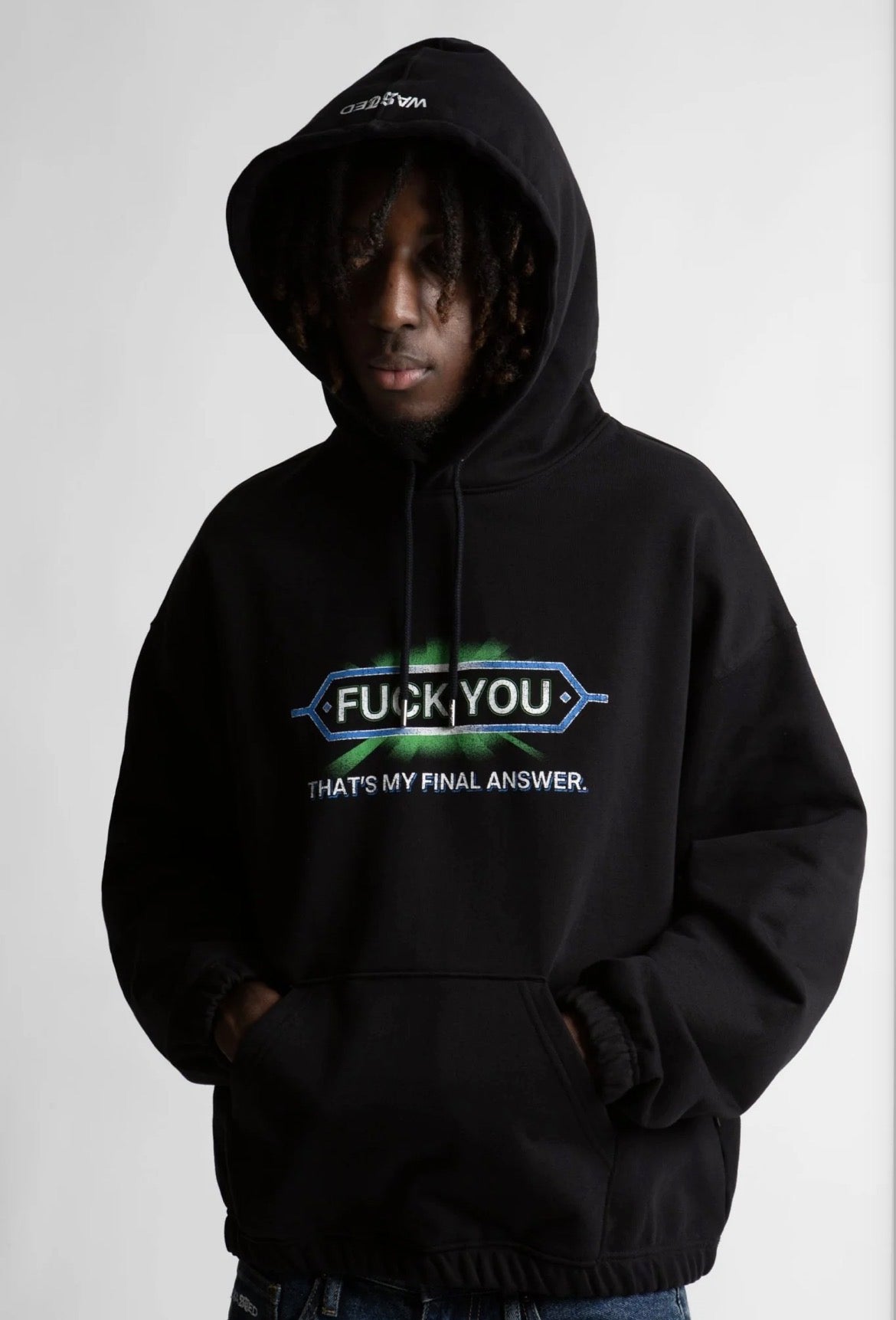 Wasted Paris Answer Boxy Hoodie