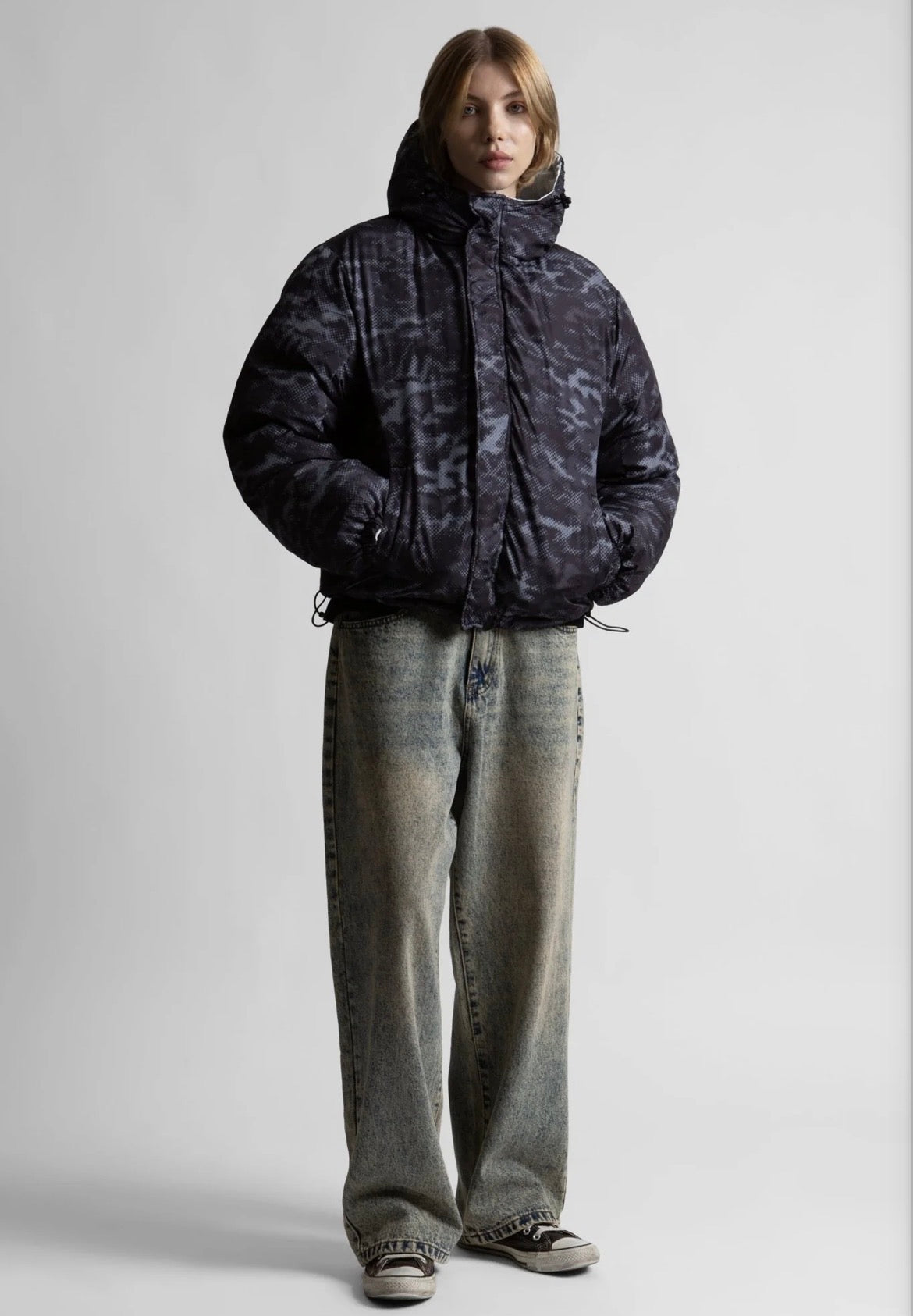 Wasted Paris Digicamo Suffler Reversibile