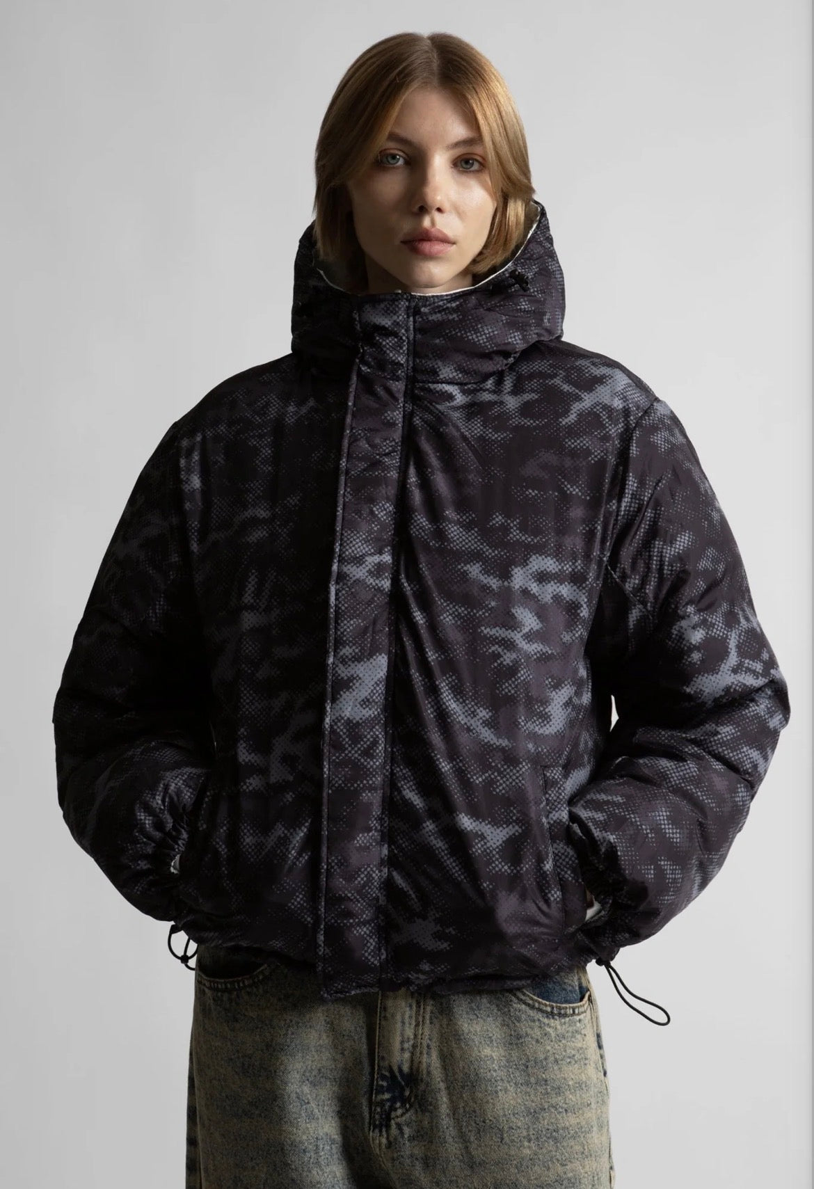 Wasted Paris Digicamo Suffler Reversibile