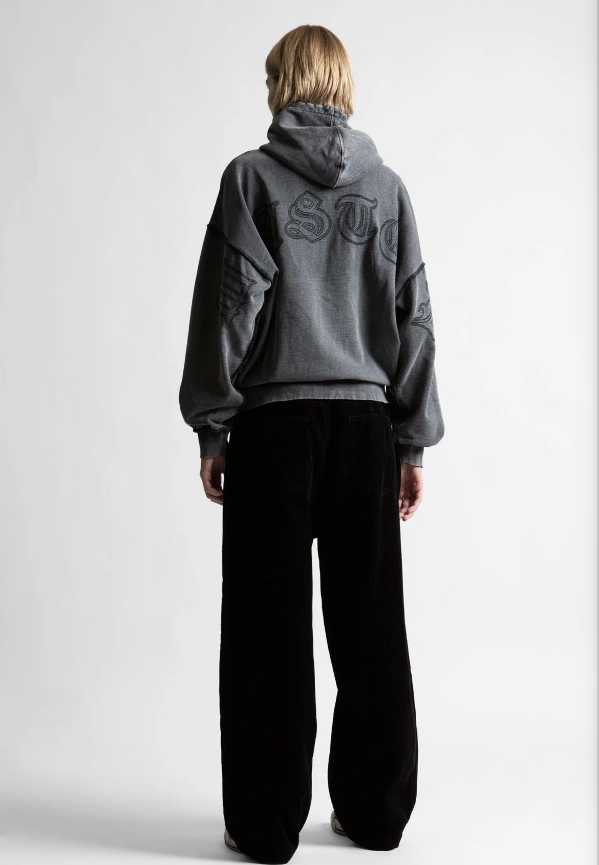 Wasted Paris Kingdom Curve Faded Zip Hoodie