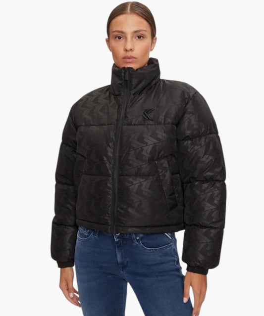 Karl Kani OG AOP Crop Puffer Jacket (W)
