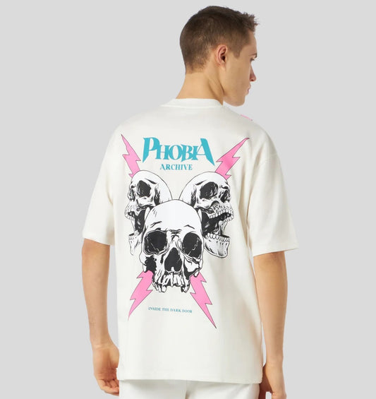 Phobia T-Shirt Screaming Skulls