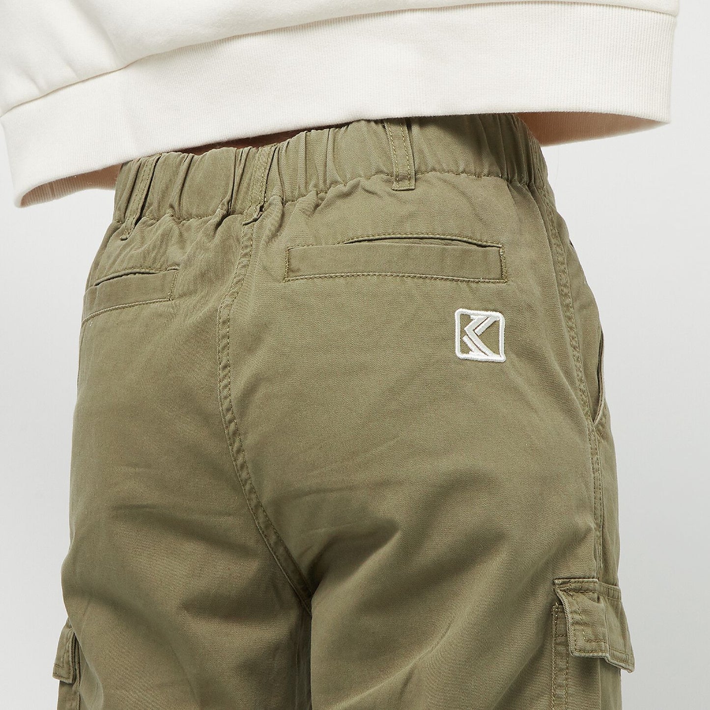 Karl Kani Small Signature Washed Cargo Pants (W)