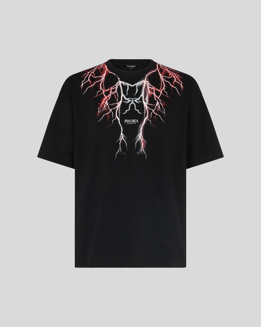 Phobia Lighting Print Tee