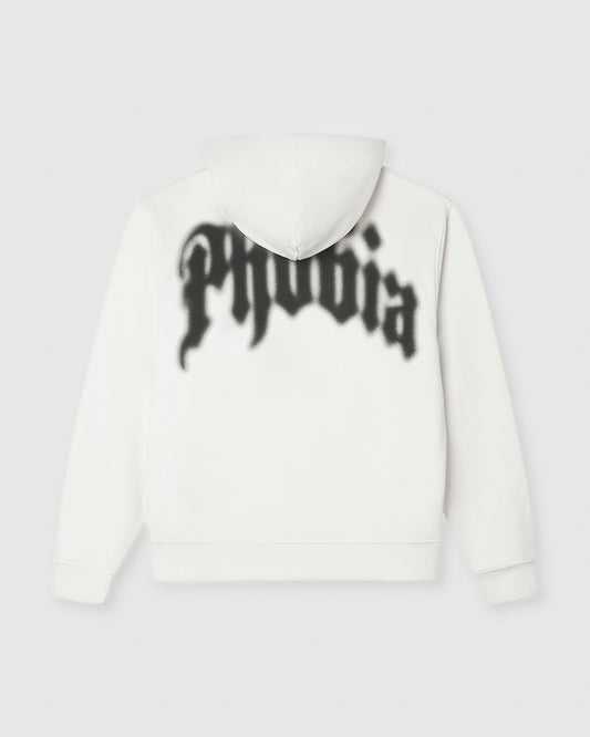 Phobia Foggy Logo Print Hoodie