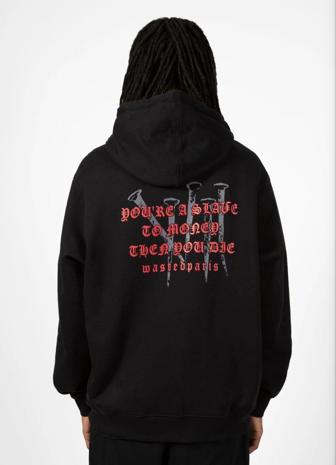 Wasted Paris Stake Zip Hood