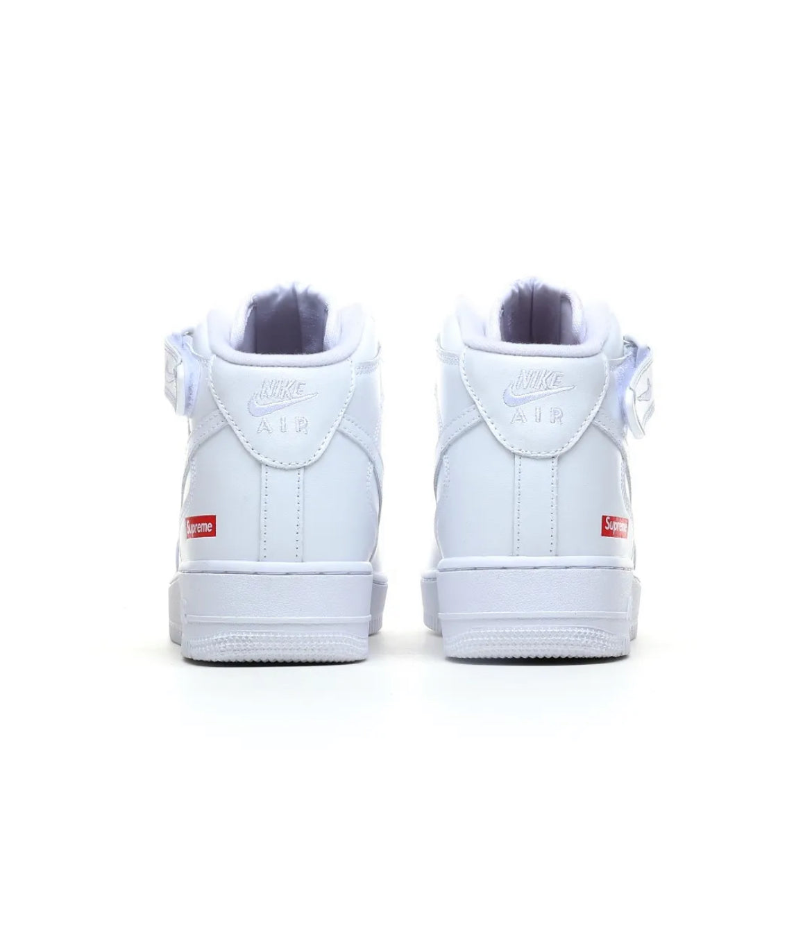 Supreme Nike Air Force Bianche Nike Air Force Mid Supreme – SHATA