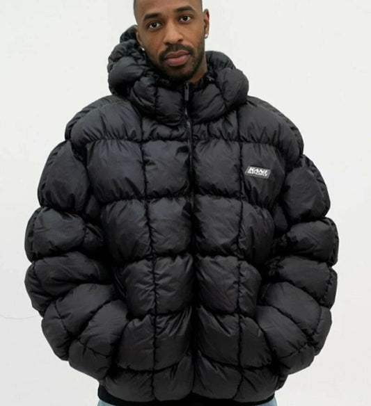 Karl Kani Square Quilted Puffer