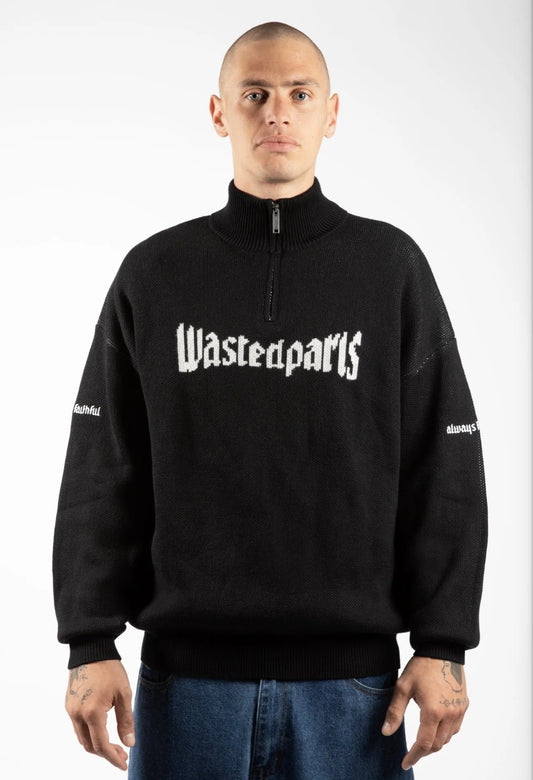 Wasted Paris United Trucker Sweater Crew