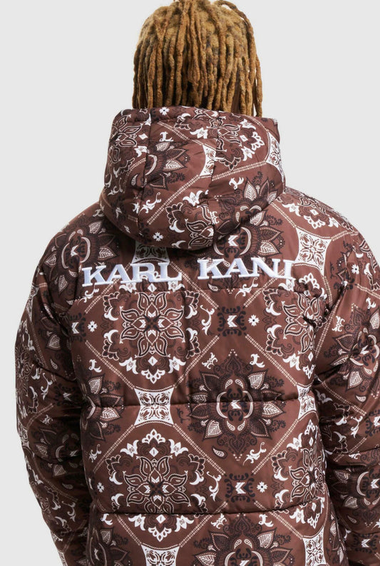 Karl Kani OG Paisley Puffer Jacket