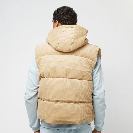 Karl Kani Rubber Signature Corduroy Puffer Vest