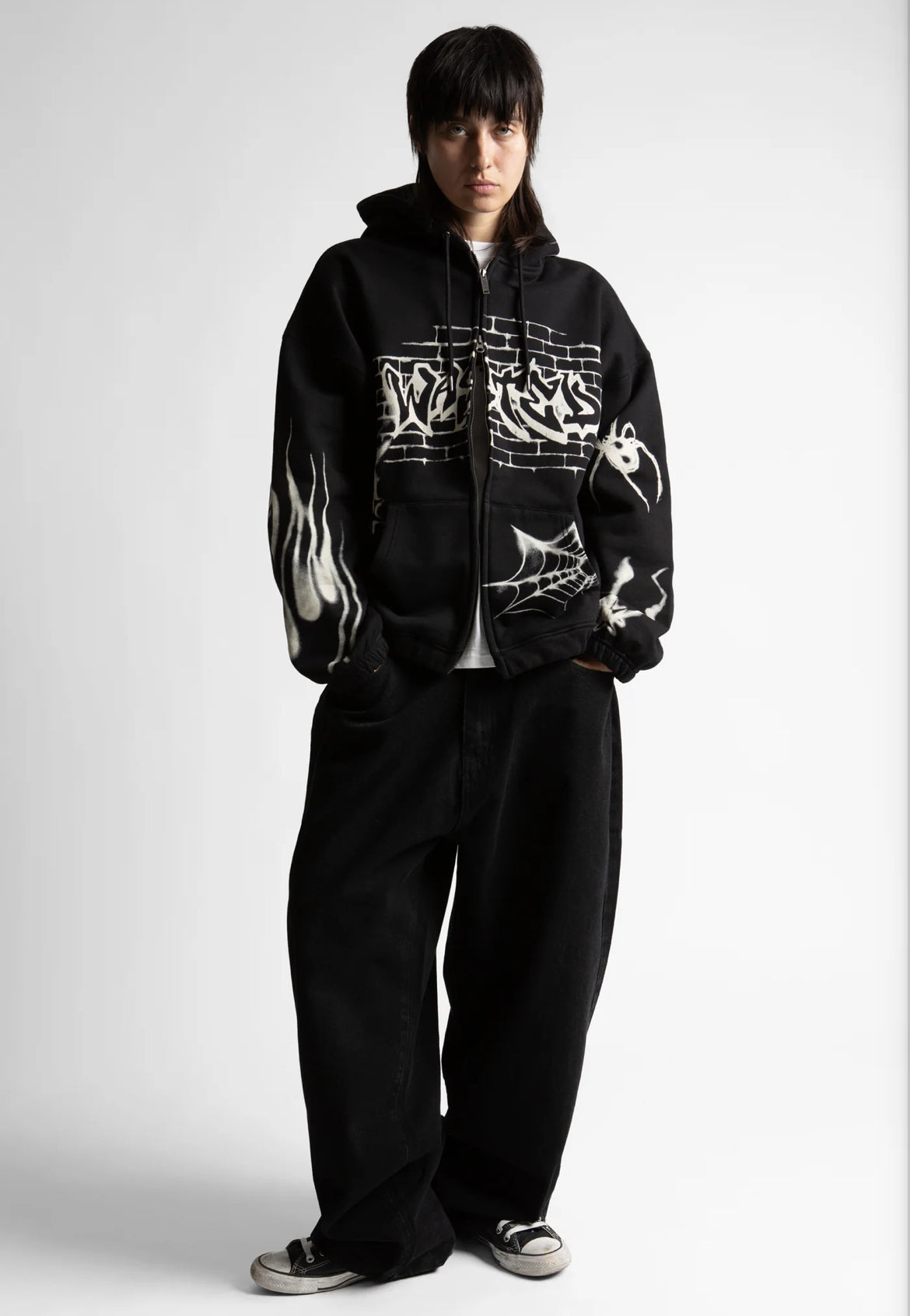 Wasted Paris ATM Boxi Zip Hoodie