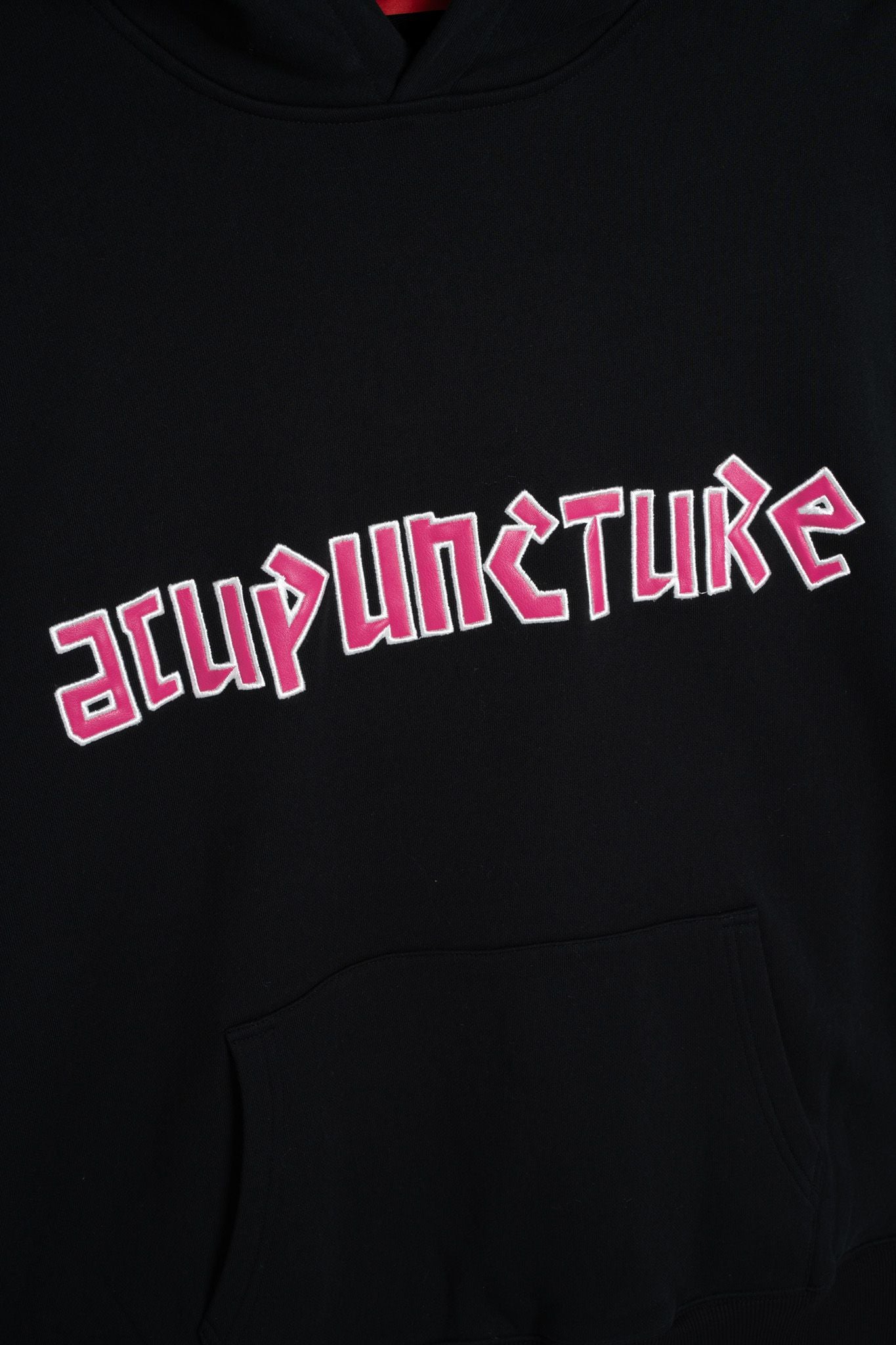 Acupuncture Flying Emblem Hoodie Black