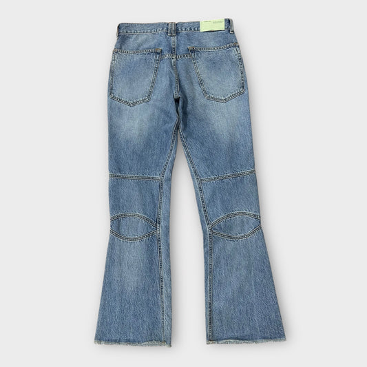 Off-White Denim Flared Leg Pant (Usato/Used)