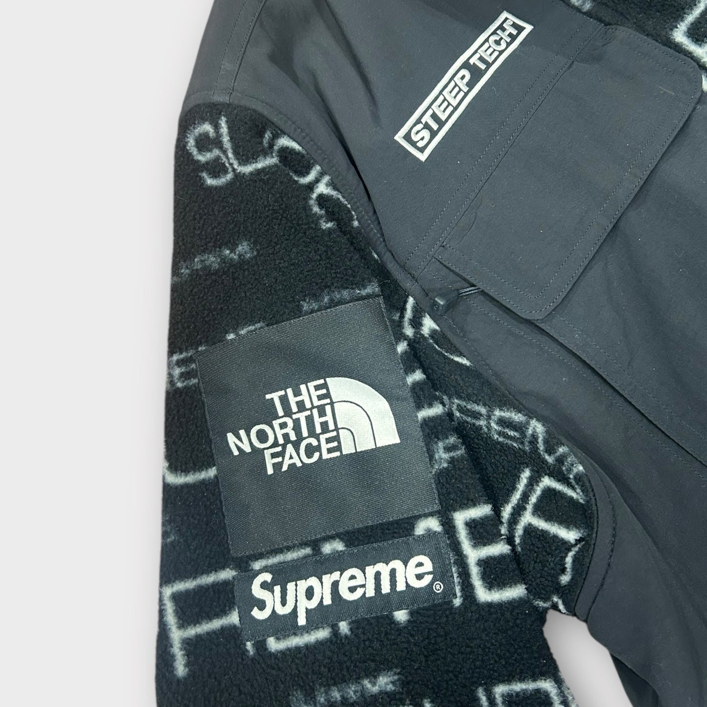 Supreme x The North Face Steep Tech Fleece Jacket (Used)