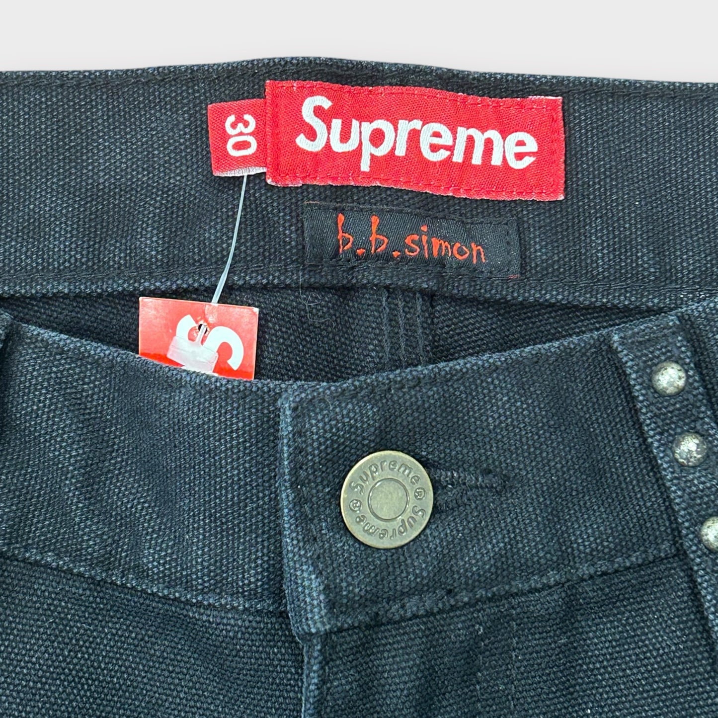 Supreme X BB Simon Studded Double Knee Painter Pant