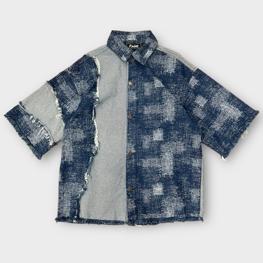 Trap Denim Shirt Distressed Denim