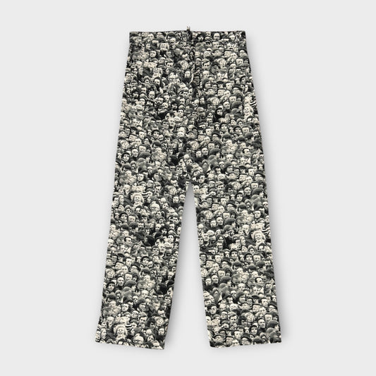 Trap Denim Face Pant