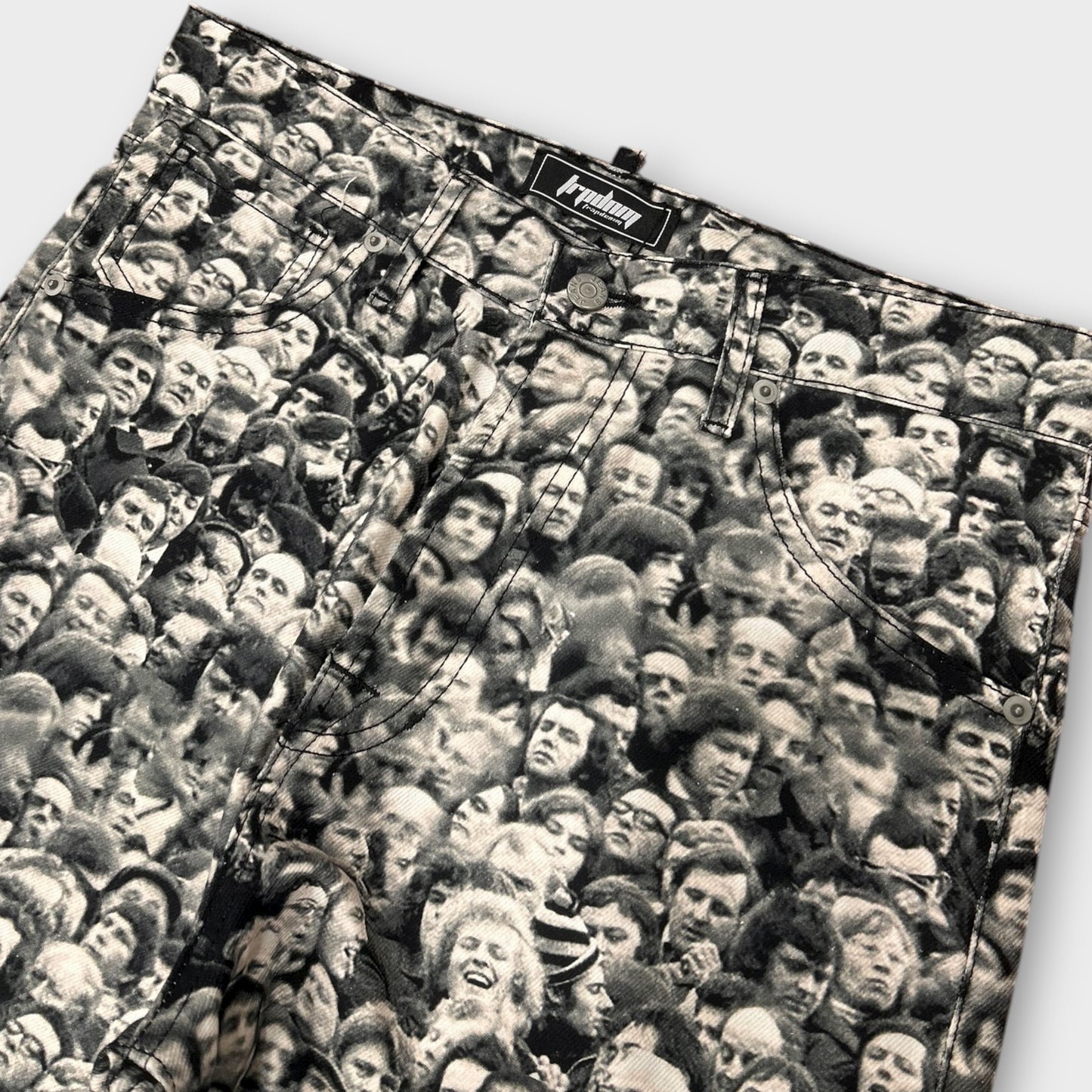 Trap Denim Face Pant