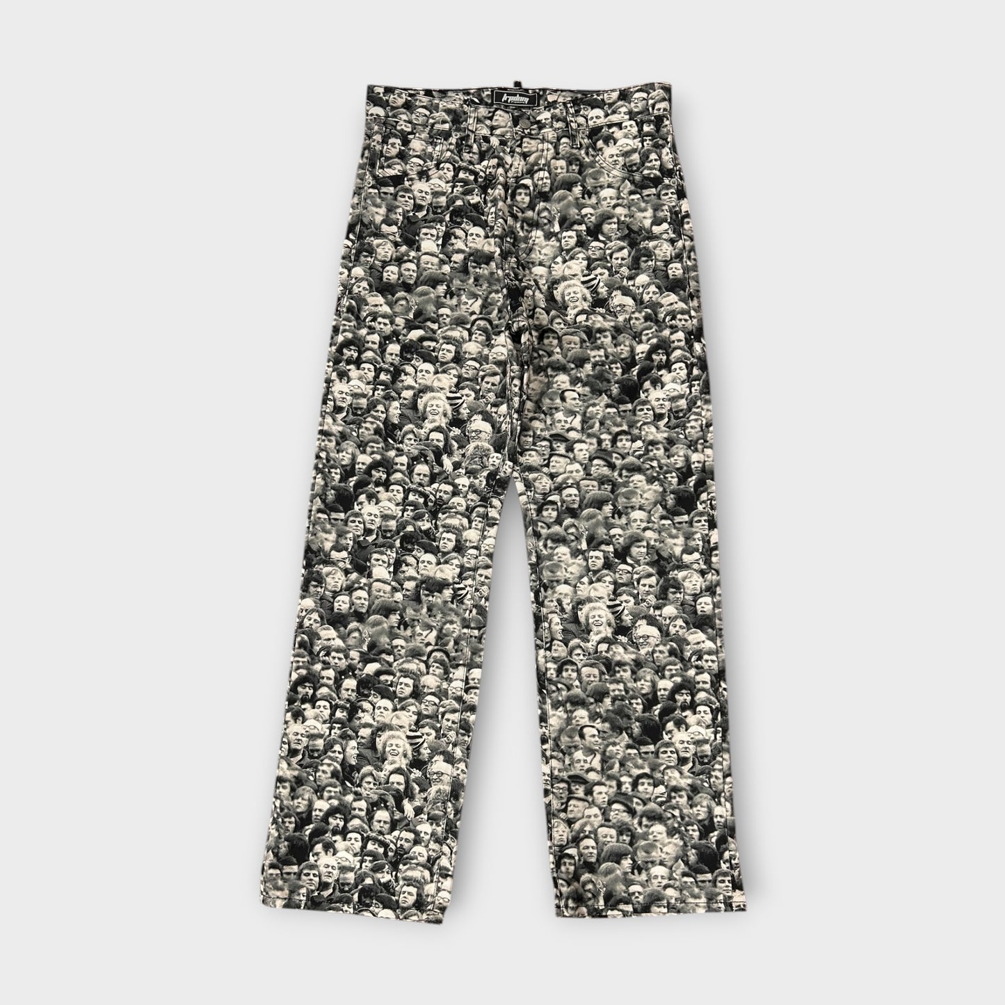 Trap Denim Face Pant