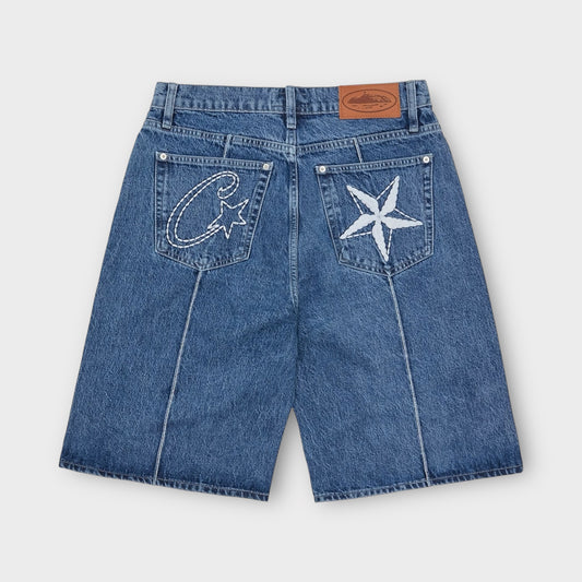Corteiz C-Star Denim Jorts
