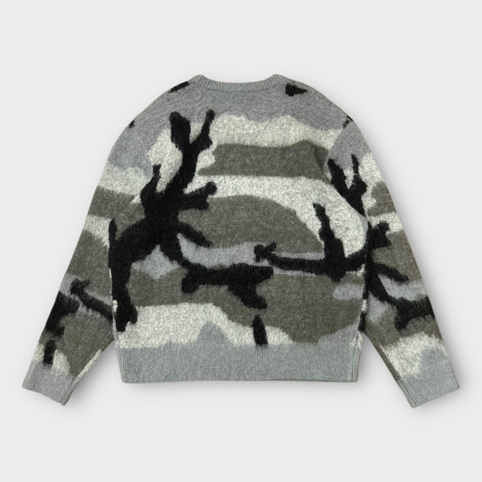 Corteiz Mohair Knit Sweater