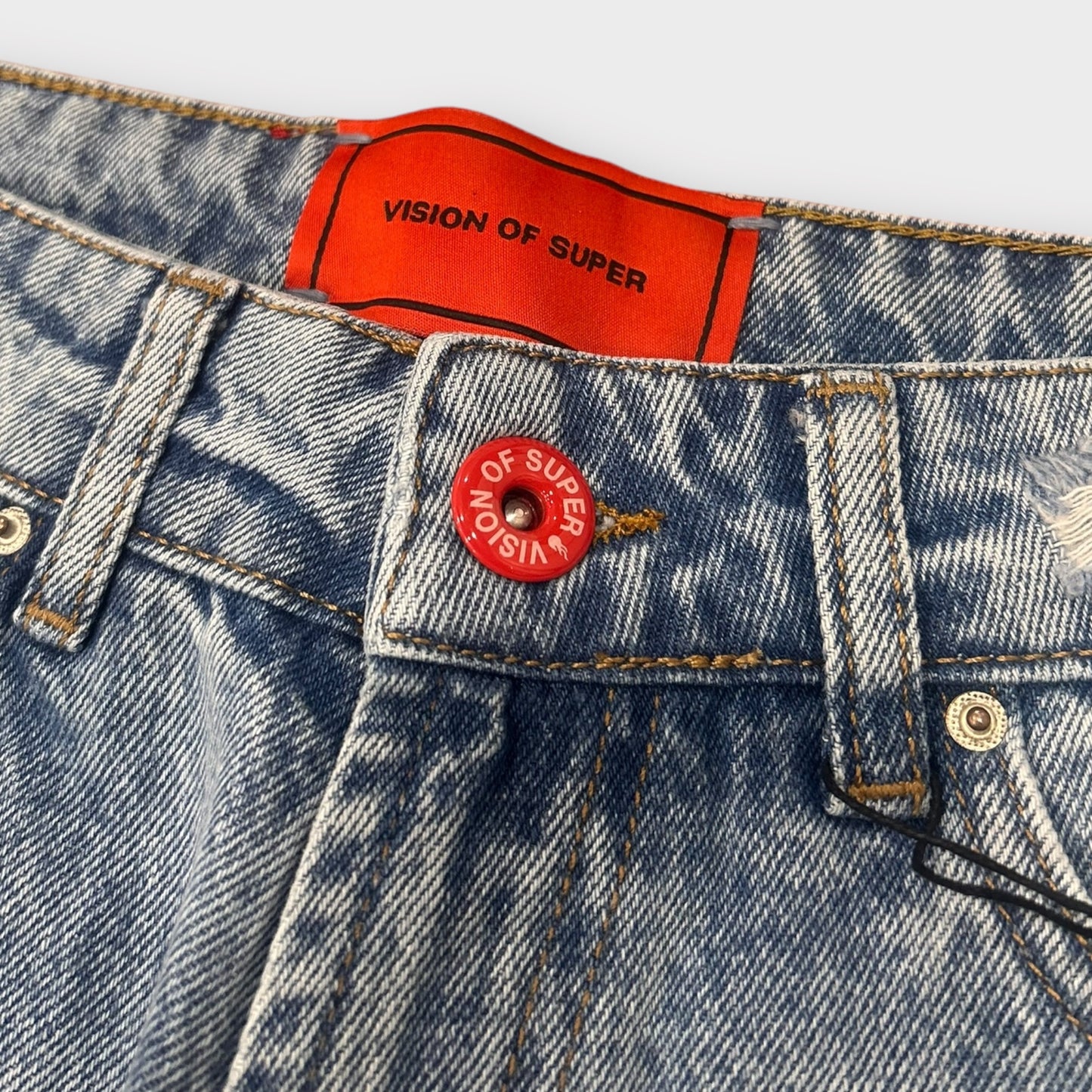 Vision of Super Jeans With Rips SL