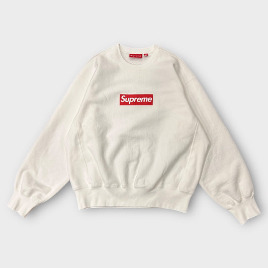 Supreme Washed Box Logo Crewneck