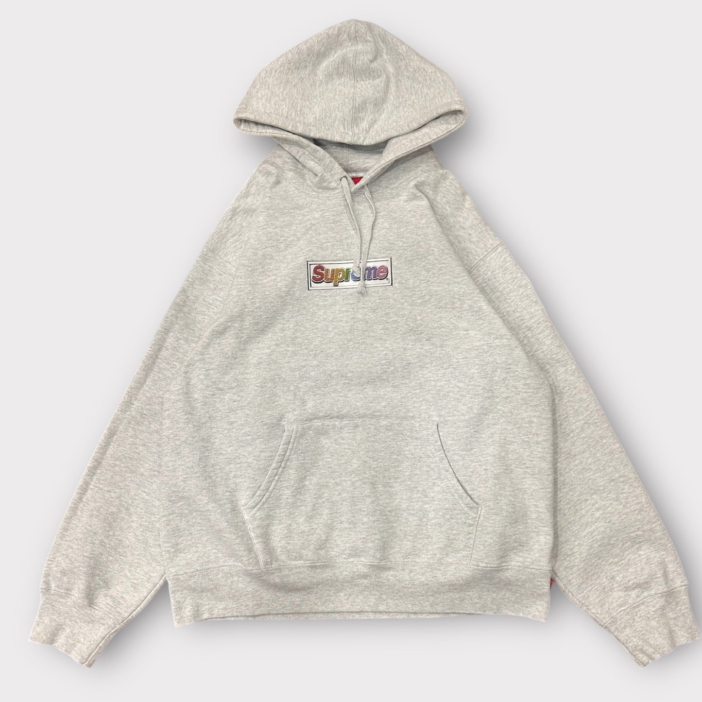 Supreme Bling Box Logo Hooded Sweatshirt (Used)