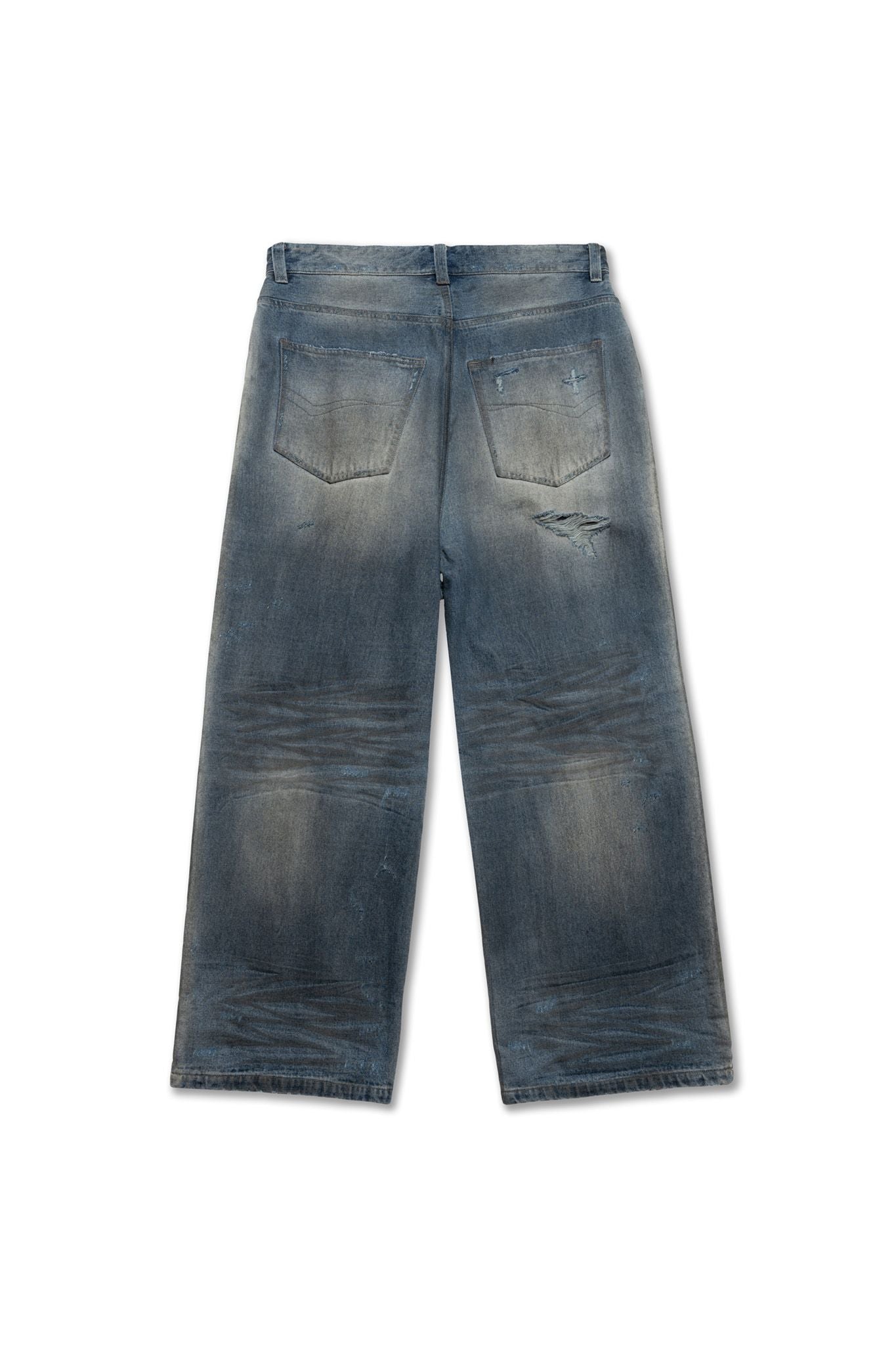 Acupuncture Ripped Jeans Blue